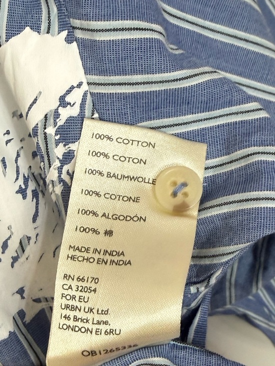 Anthropologie Maeve Alaina Swing Button-Down Shirt - Picture 7 of 9